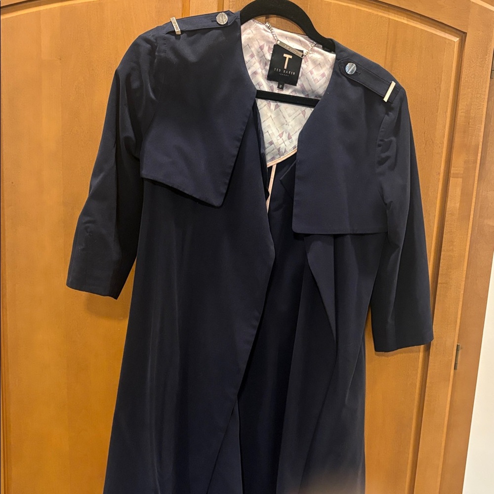 Ted Baker Rosina Wrap Coat 3/4 sleeve length
